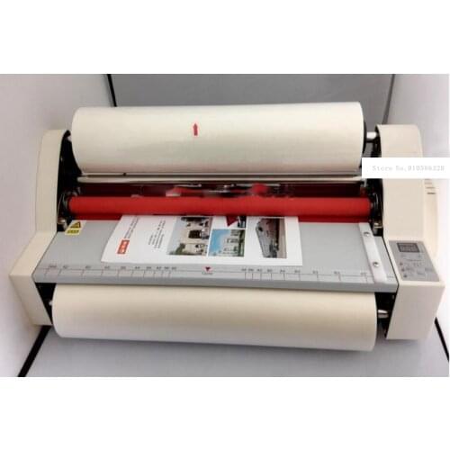 17.5" 480V Paper Laminating Machine,Students Card,Worker Card,Office File Laminator Photo Laminator 0.1-5MM Film