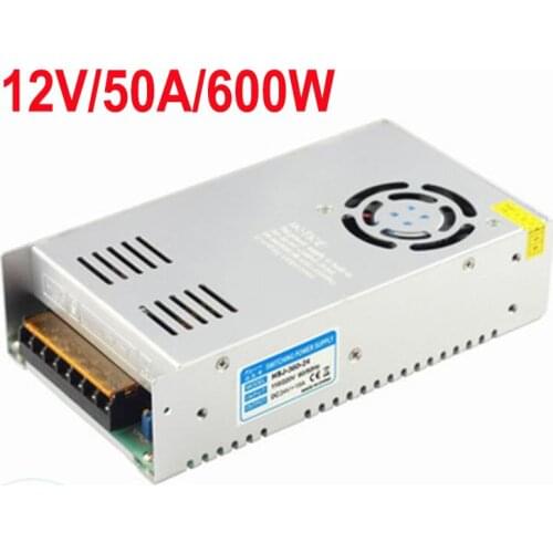 New LED power supply DC 5V 12V 18V 24V 36V 48V 600W Switching Power Supply Source Transformer AC DC SMPS