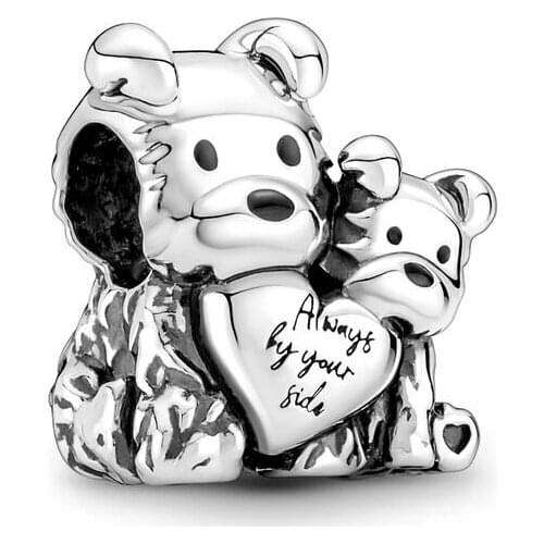 Fit Original Pandora Charms Bracelet 2021 Winter Collection 925 Sterling Silver Family Tree Heart Beads Charm Jewelry Making