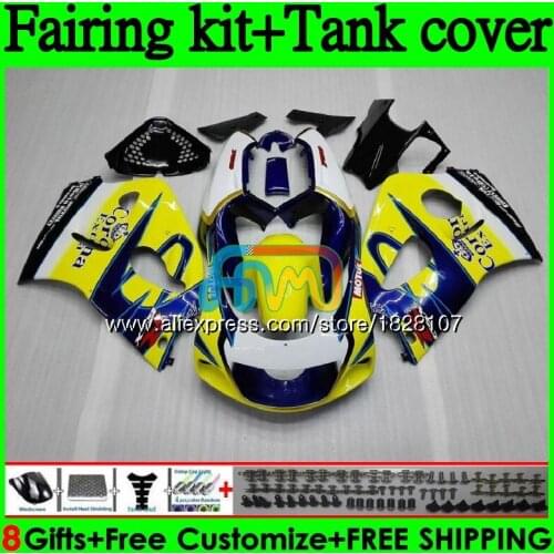 +Tank For SUZUKI GSXR600 GSXR 750 600 SRAD GSXR750 92BS.15 GSXR-600 96 97 98 99 00 1996 Blue HOT 1997 1998 1999 2000 Fairing