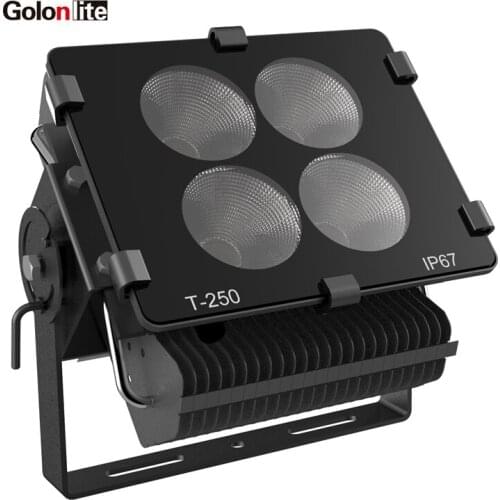 Golonlite 200W LED spotlight for tennis basketball football sport court billboard high mast 300W 240W 150W 100W 50W IP67 CE