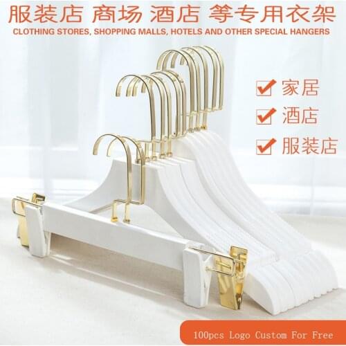 Sainwin 10pcs/lot 38cm Non-slip Plastic White hangers clothes store adult hangers household non-mark Children suits hangers