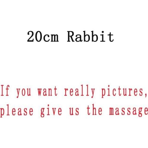 10pcs/lot 20cm MC Rabbit Plush Toys Doll Soft Stuffed Toys for Kids Children Gifts