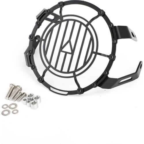 Areyourshop Fit for Triumph Street Scrambler Twin 900 2016 2017 2018 2019 2020 BLACK HEADLIGHT GUARD PROTECTION Motor Parts