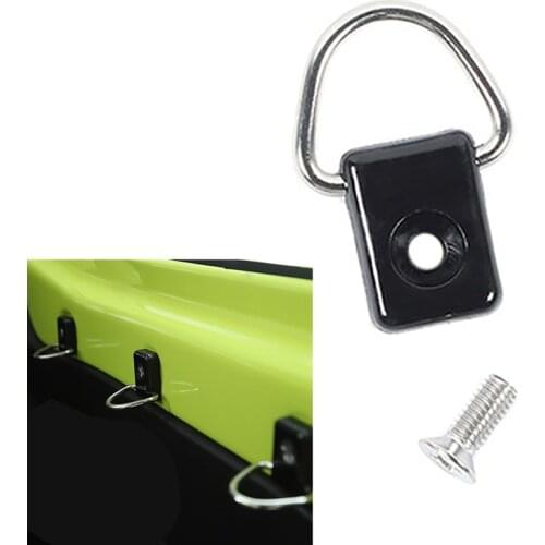 Car Trunk Cargo D-Ring Quick Release Fastener Clips for Suzuki Jimny 2019 2020 2021 JB64 JB74 Interior Mouldings