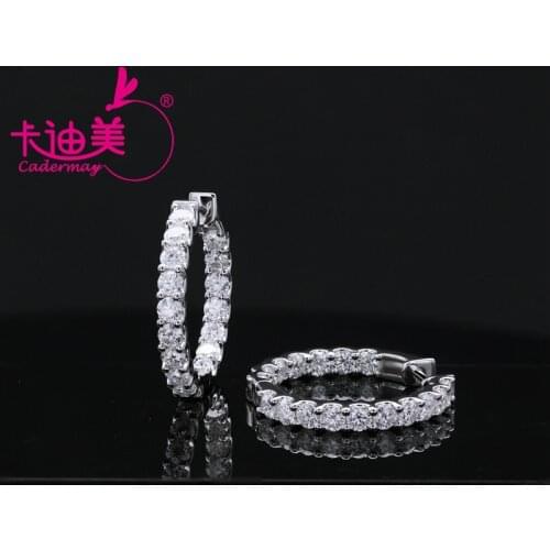 Серьги-кольца CADERMAY China At AliExpress