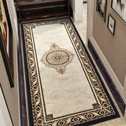 Long Thick Carpet Bedroom Home Entrance/Hallway Carpet Corridor Rug Elegant Polypropylene Floor Mat Bedroom Wilton Window Rugs
