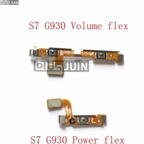 1PCS For Samsung Galaxy S7 G930 Power Volume Button Switch Connector Flex Cable