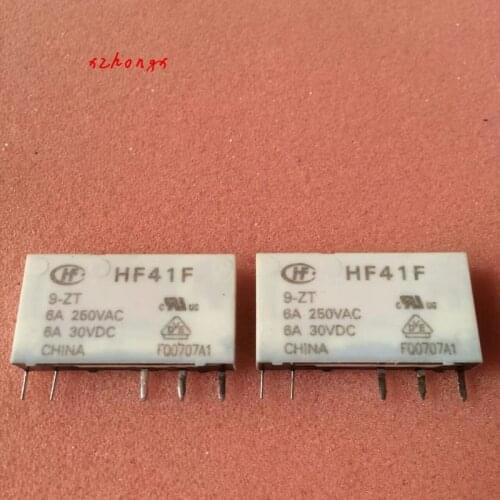 Hf41f 9-zt relay hf41f 9-zt 6A HF41F 9-Z
