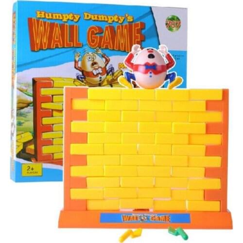 N030 Free shipping New plastic toy humpty dumptys wall game Tearing down Brick Demolition gift 1pc