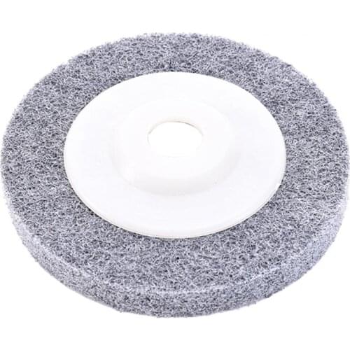 100 * 12 * 16 Mm Nylon Grinding Disc 7P 180# Wheel For Metal Wood Polishing On Angle Grinder For Polishing And Sanding 1PC