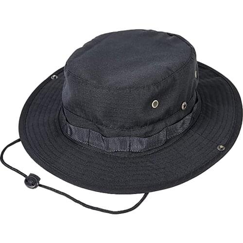 New Fashion Summer Sun Hat Men Outdoor Fishing Hiking Beach Hats Breathable Uv Sun Cap Large Wide Brim Hats#P2