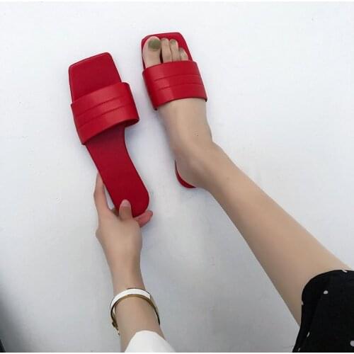Shoes for Women Sandals Slippers Casual 2021 Summer New Flat Beach Open Toe Sandals Designer Simple Large Size Sandals