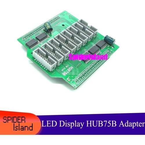 Full Color LED Display Conversion Card Hub75B Adapter Board Compatiable Full Color LED Adapter