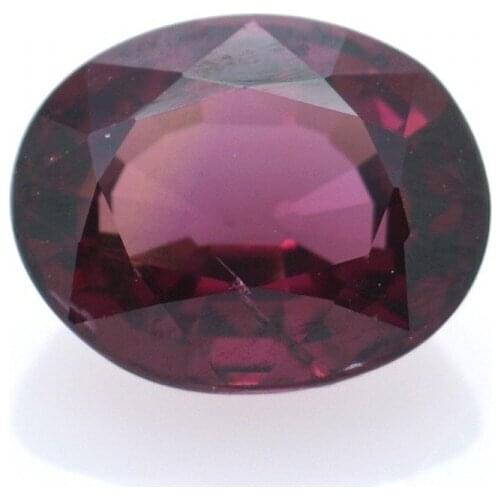 2,60 ct Rhodolite Oval Cut