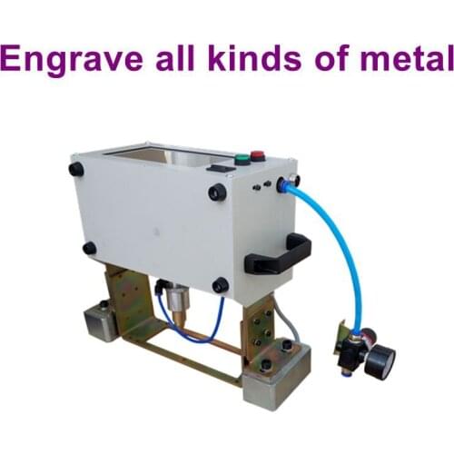 Handheld Mini Laser Dot Peen Engraving Marking Machine for sale pneumatic marking machine for all kinds of metal 14040