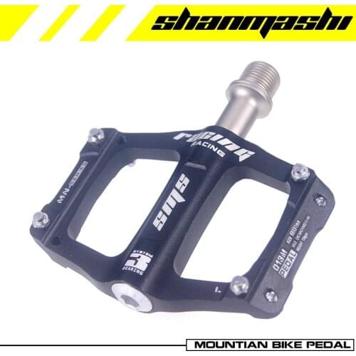 SHANMASHI Road Bike Pedals CNC Aluminum Alloy Bicycle Pedal Platform Ultralight MTB 3 Bearings Cycling Pedal for BMX Accessories