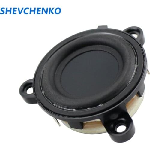 SHEVCHENKO 1.5 Inch Full Range Speakers 30Core Coil Middle Low Frequency Rubber For Upgrade Car Audio 1PCS