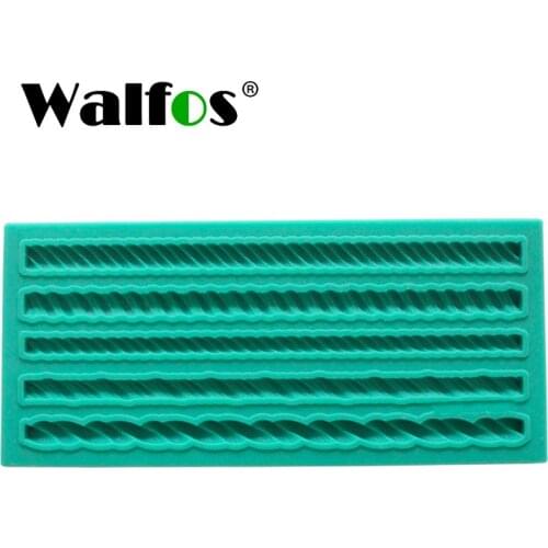 Walfos Sugarcraft silicone mold cake decorating tools confeitaria moldes de silicone fondant cake mold chocoe molds