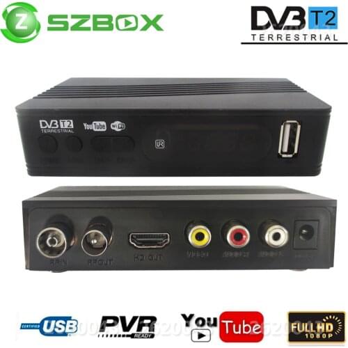 DVB-T2 DVB-T Satellite Receiver HD Digital TV Tuner Receptor MPEG4 DVB T2 H.264 Terrestrial TV Receiver DVB T Set Top Box vs K3