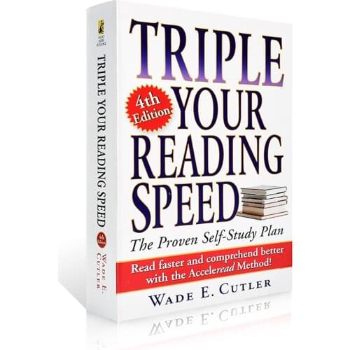 Triple Your Reading Speed Reading Ability Improvement In English Original Reference Book Educational Learning Books