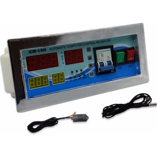 XM-18D Multifunction Controller Temperature Humidity Incubator Automatic Egg Hatcher User-definition Chicken Duck Goose Pigeon