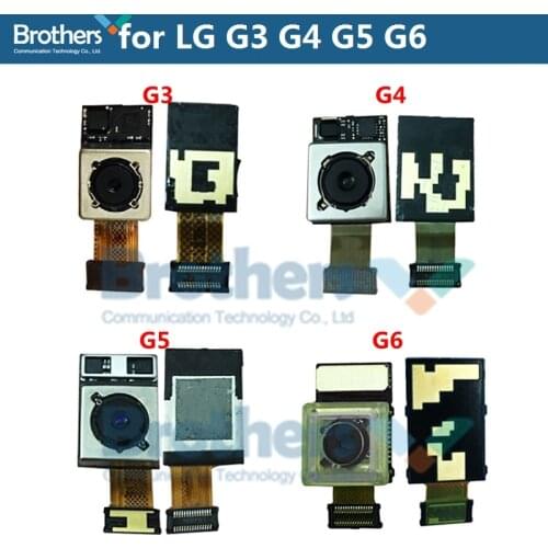 For LG G3 G4 G5 Back Camera Rear Big Camera For LG G3 G4 G5 G6 Rear Camera Module Flex Cable Phone Replacement Part 1pcs Tested
