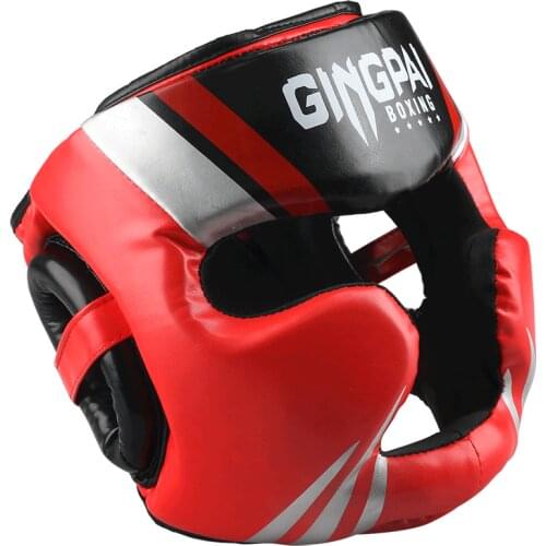 Promotion Boxing MMA Safety Helmet Head Gear Protectors Adult Child Training Headgear Muay Thai Kickboxing Full-Covered Helmets