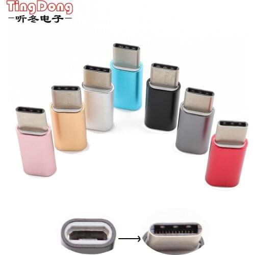 Type c to Micro USB Android Phone Cable Adapter Charger Converter for Xiaomi Mi8 LITE Pro Huawei Honor 10 8x letv Type-c Cable