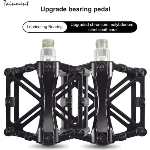 2Pcs Bicycle Pedal Cycling Mountain Bike Ultralight Alloy Pedals MTB Road Bike Cycling Anti-slip Bearing Bicycle Accessories