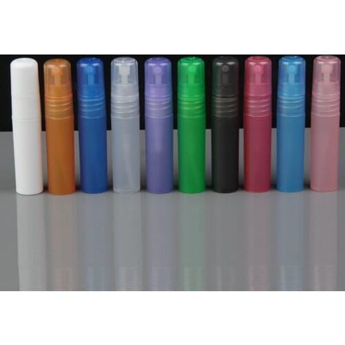 20PCS/LOT Fashion Portable 5ML Spray Perfume Bottle Pen Shape Atomizer 10 Colors For You