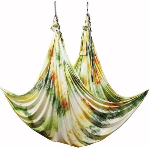 2020 Aerial Anti-gravity Yoga Hammock Aerial Yoga Swing Flying Yoga Bed Inversion Trapeze Home Yoga Gym Fitness Equipment