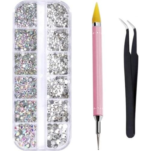 3Pcs Nail Dotting Pen Set Two Heads DIY Nail Art Rod Dotting Painting Crayon Pen Manicure Decoration Tool Kits