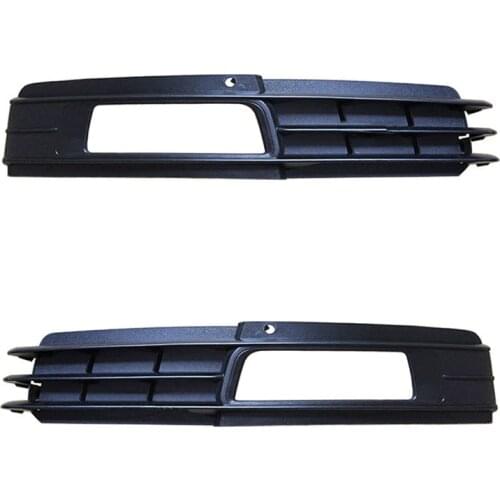 2pcs Auto Front Left Right Bumper Fog Light Lamp Grill for AUDI A6 C6 2009 2010 2011 4F0807681P 4F0807682P