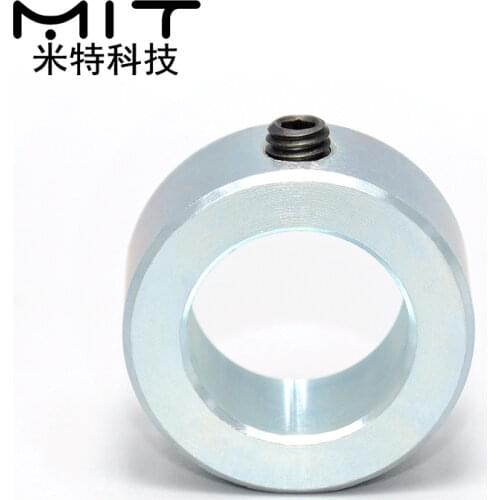 Galvanized Precision Retaining Ring Mechanical Shaft Collar with Screws, Locking Ring Thrust Clamping Ring 3mm-70mm