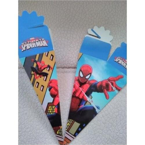 Spiderman Örümcek Adam Şeker Ve Lokum Külahı (50 Adet)