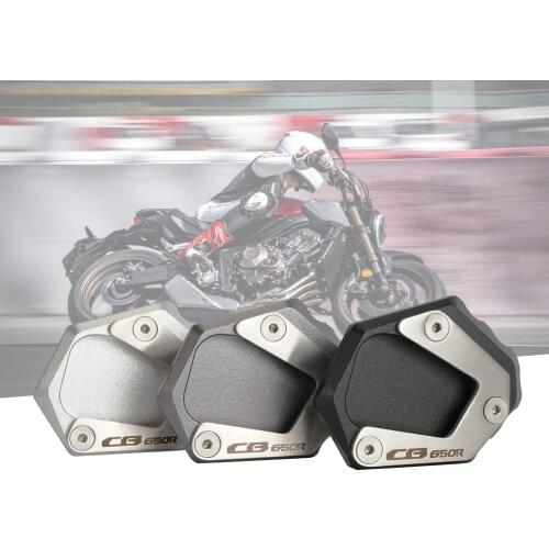 For Honda CB650R 2019 2020 2021 Motorcycle Kickstand Extension Plate Side Stand