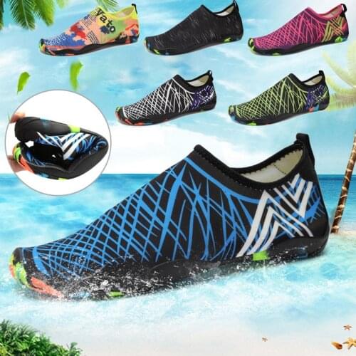 Dropshipping Fastship Men Women Aqua Shoes Sneakers Quick Dry Swimming Footwear Unisex Outdoor Breathable Upstream Beach Shoes