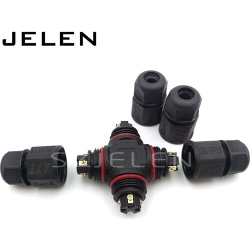 L20 4T, 4 pin Power Cable Wire Connector, 4T type Waterproof Connector, LED outdoor connectors,IP67, Current Rating 15A