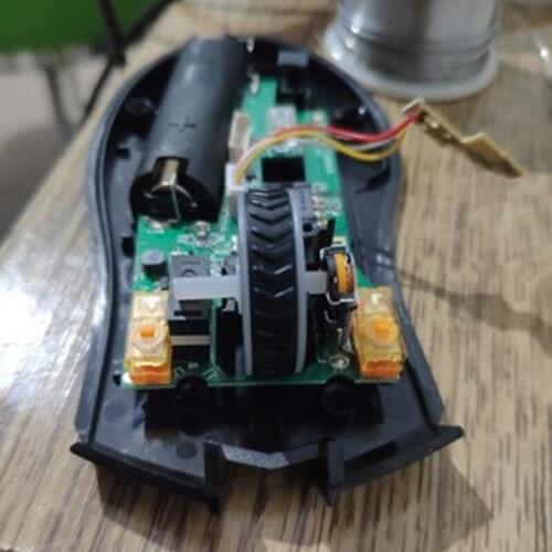 K1AA New Arrival 2Pcs/pack TTC Dustproof Gold Mouse Micro Switch Micro Button Gold Contactor 80 Million Click lifetime Repair