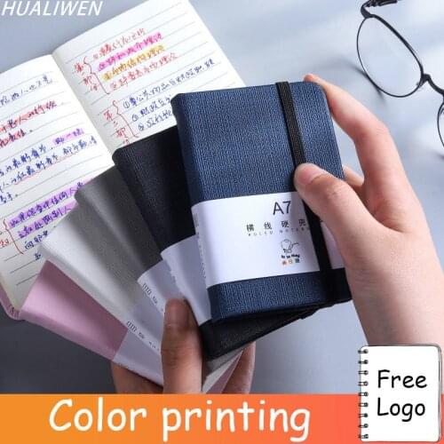 A6 A7 Mini Notebook Portable Pocket Notepad Memo Diary Planner Agenda Organizer Sketchbook Office School Stationery 192 Pages