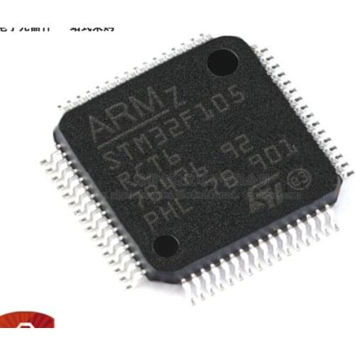 Xinyuan STM32F105RCT6 STM32F105 QFP Connectivity line, ARM-based 32-bit MCU with 64/256 KB Flash, USB OTG, 2PCS/LOT