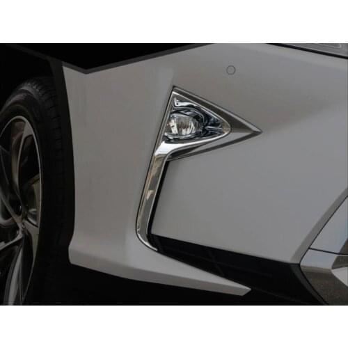 ABS Chrome Front lamp Light Cover Trim For LEXUS RX200t/450h 2016 2017 2018 Free Shipping