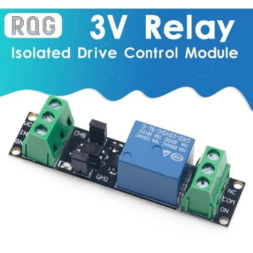 Single 3V relay isolated drive control module High level drive board