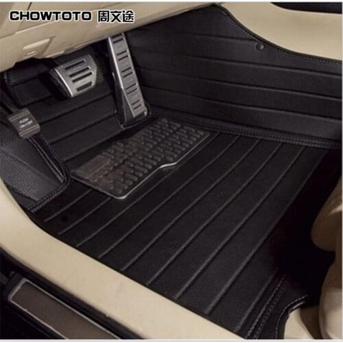 CHOWTOTO AA Custom Car Floor Mats For Hyundai I30 ix25 ix35 ix45 Tucson Solaris Elantra Sonata Mistra i30 Coupe ROHENS Carpets