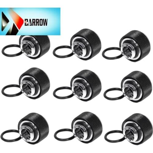 Barrow Connector G1 / 4 "OD12mm 14mm OD16mm brass fitting for hand squeeze 9pcs / lot OD12 / 14 / 16mm