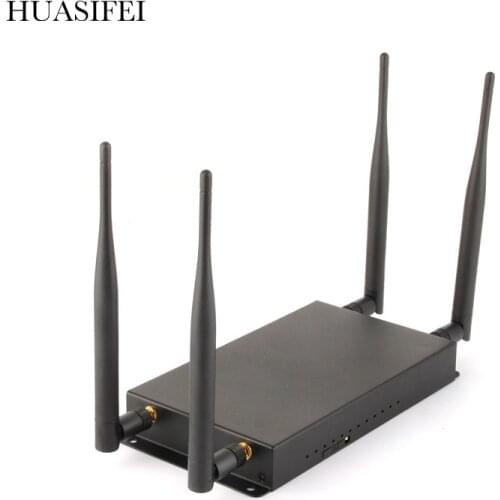 HUASIFEI 4G wireless router 8network ports with 1 SIM card slot dual frequency1200Mbps POE power supply For home long range wifi