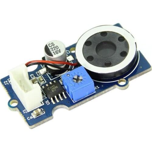 Fast Free Ship 3pcs/lot Grove-Speaker Sound Output Module Speaker Horn With Adjustable Resistor and Cable