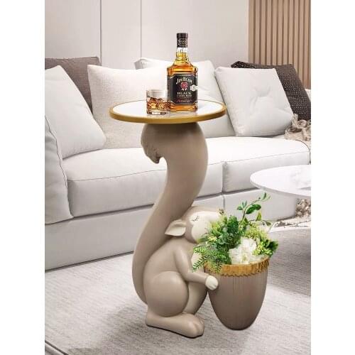 Home Decor Statue Resin Sculpte Decoration Accessories Room Animal Tray Large Landing Squirrel Ornaments Living Aesthetic Gifts