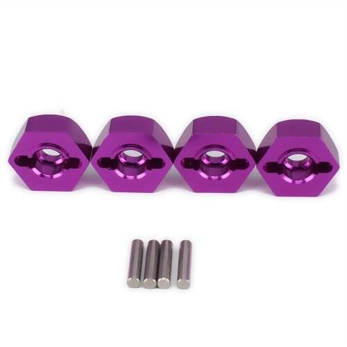 Alloy Aluminum Wheel Hex Mount w/Pins(2*10) 180016 For Rc Car 1:10 Hsp 94180 Rock Crawler Upgraded Hop-Up Parts
